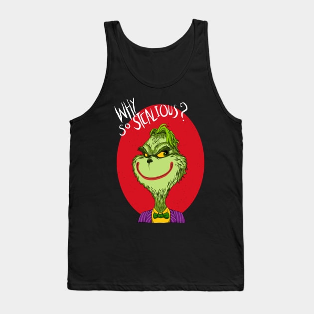 The Grincher Tank Top by drixalvarez